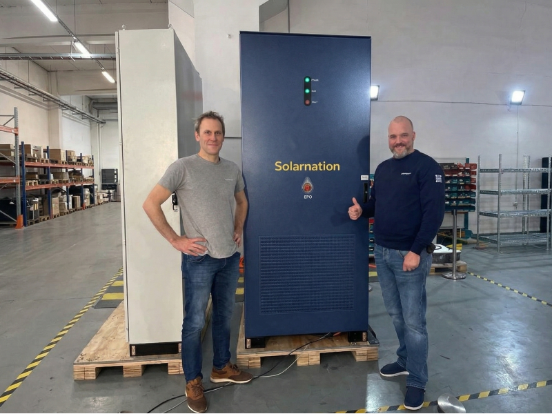 Solarnation LTC BESS 261 kWh batterijopslagsysteem water-cooled
