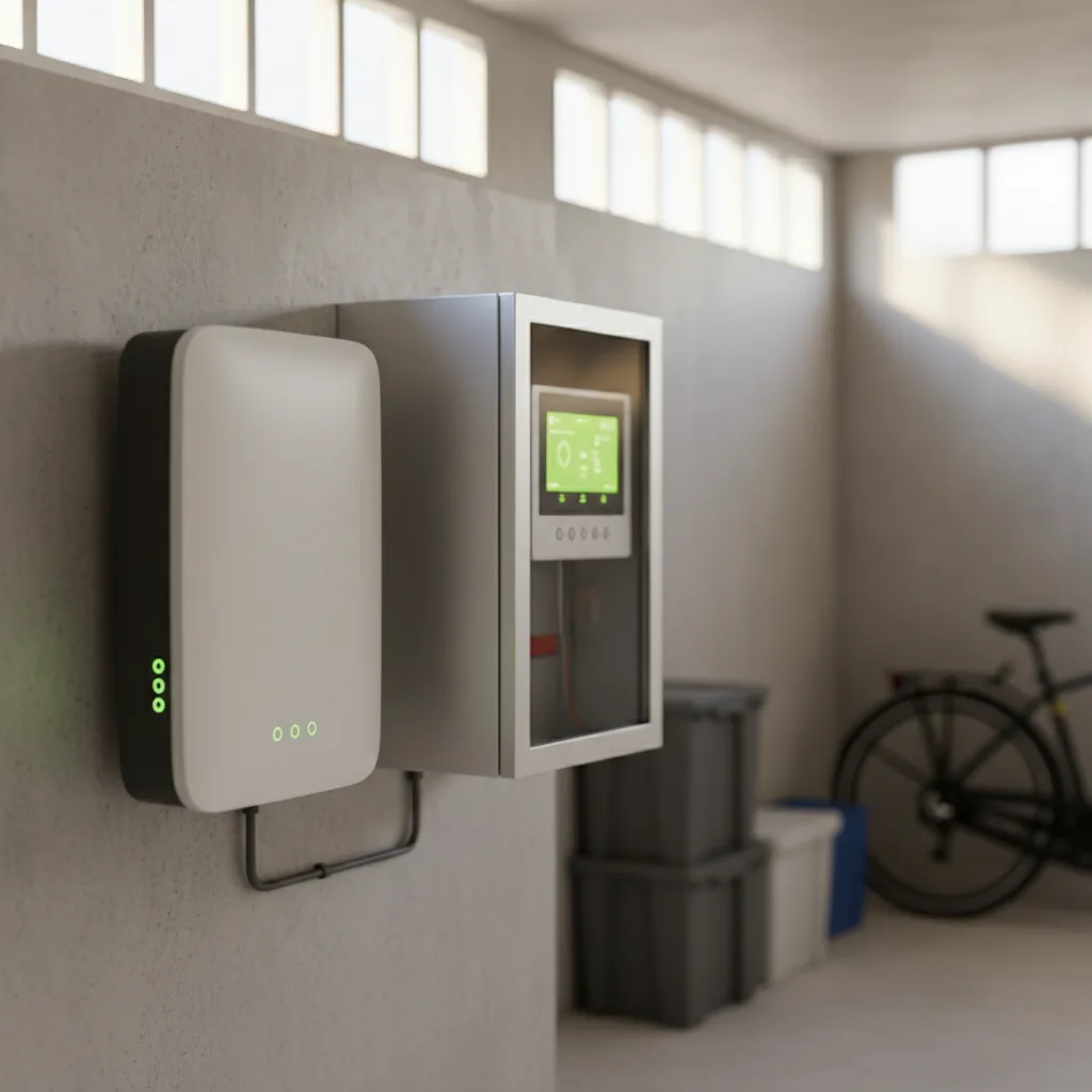 Thuisbatterij met slimme energiesturing