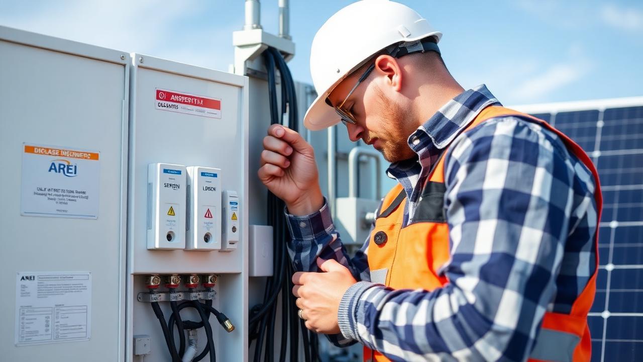 AREI 2026 DC-beveiliging elektrische installatie zonnepanelen - technische voorschriften en keuring