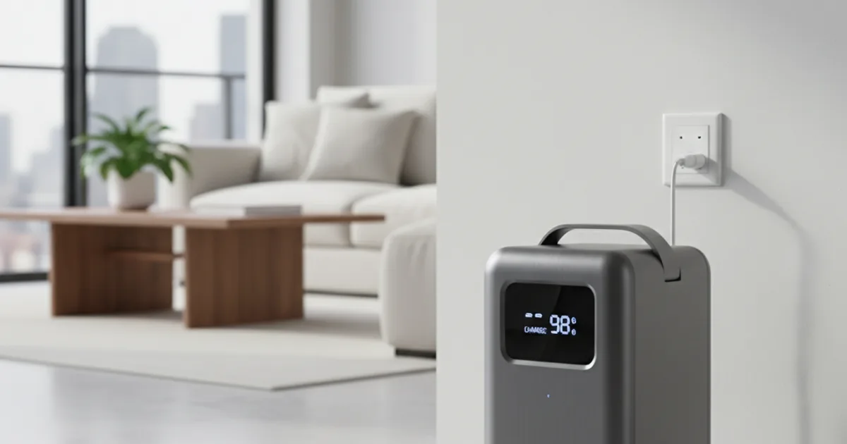 Stekkerbatterij: plug-and-play thuisbatterij zonder installatie \u2014 compact, draagbaar en ideaal voor huurders en appartementen \u2014 Solarnation